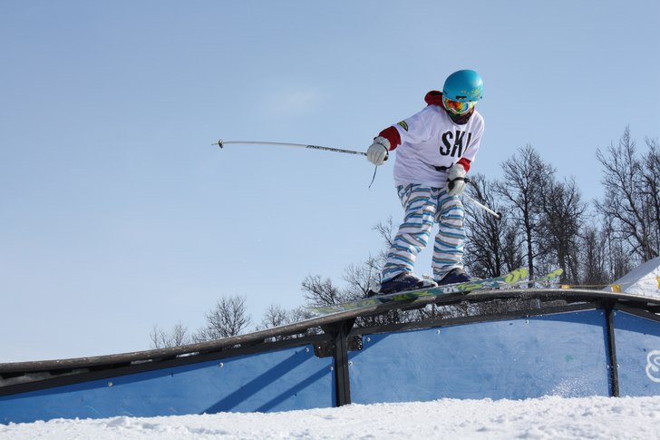 rail. Foto: mamma susanne. Åkare: jag.