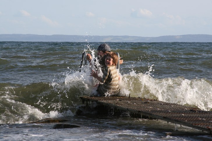 Hav-blåst. Foto: Jag.