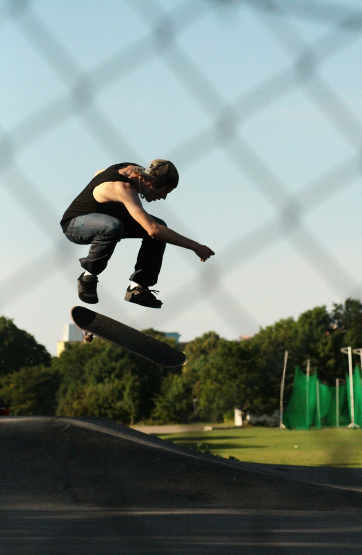 Hardflip. Foto: David Lindström. Åkare: Jag.