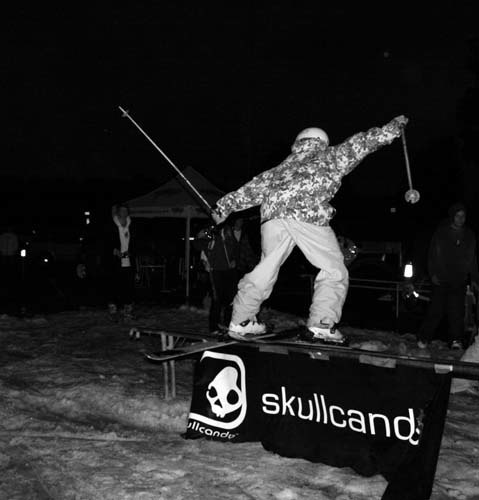 Railsession i bålsta. Foto: Alfred Samuelson.