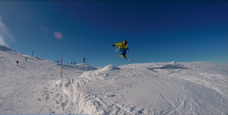 Lite höjd ner mot tväråvalvet.