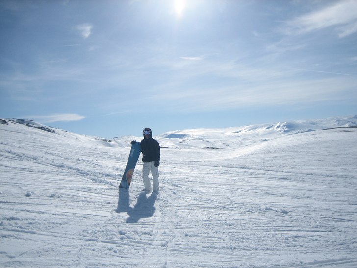 Jag i Hemsedal. Foto: Hannes Nilsson. Åkare: Anton Karlsson.
