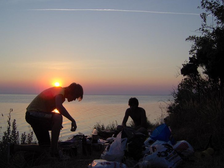 Aftersurf på Öland. Foto: Mikael Helin. Åkare: Surfdudes.