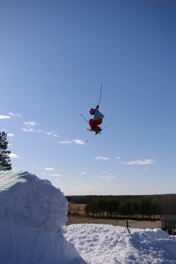 En riktigt rolig dag på spring session. Foto: david jonsson. Åkare: elias.