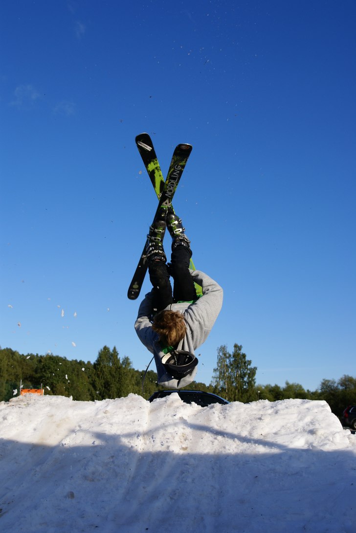 säsongen är igång:). Foto: carl danielsson. Åkare: Oskar Nordling.