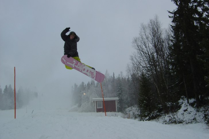 Första åken för säsongen. Foto: Jocke N. Åkare: Andreas Höjvall.