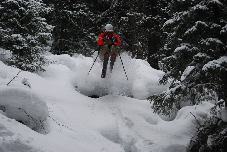 En mycket bra dag i skogen!. Foto: Carl Lindberg. Åkare: Emil Kullberg.