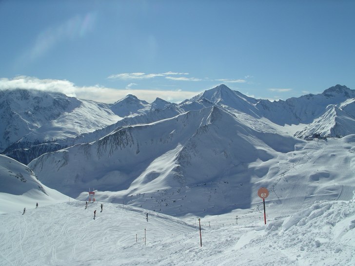Fin utsikt från Alp Trida i Ischgl. Vecka.7 07. Foto: Markus Boberg.