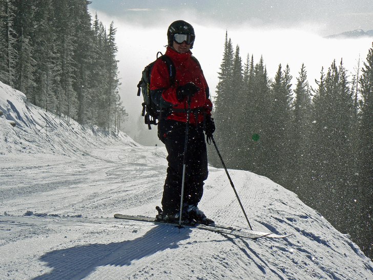 Vid upptäcksfärd i systemet kom vi till det här. Foto: Stefan Vikberg. Åkare: Patric G Renström.