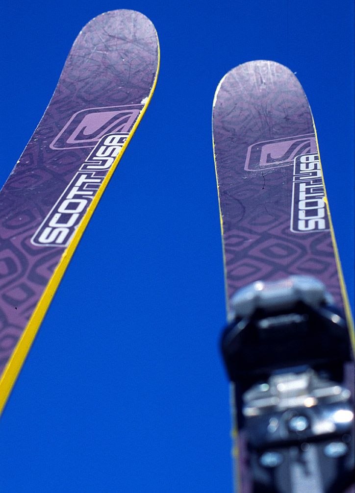 En helt underbar dag för att köra skidor. Tog de. Foto: Erik Rombo.