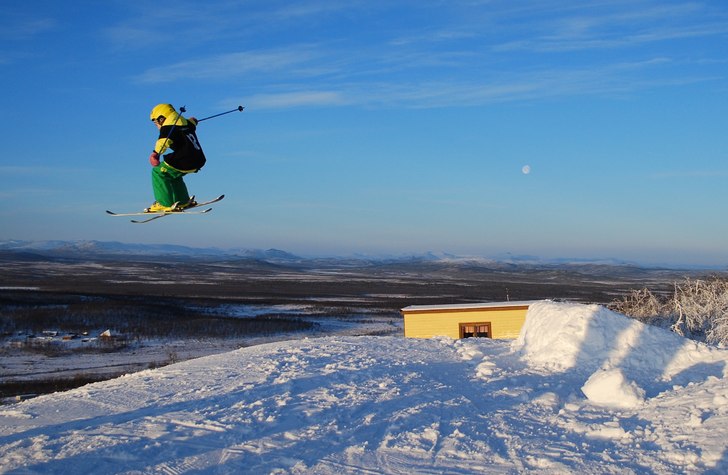 på Slopen Open men jag var nästan sämst :). Foto: ?. Åkare: Edwin Tornberg.