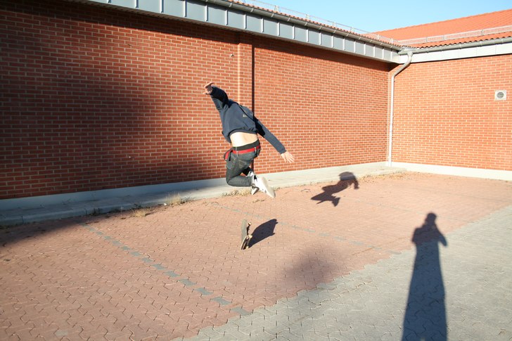 Hoppelihopp. Foto: Johan Sjögren. Åkare: Jonathan Lindebo.