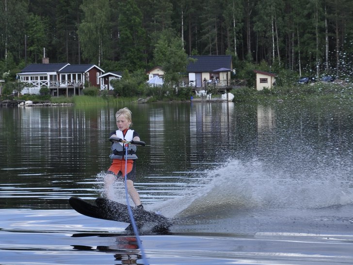 Blicken säger allt.. Foto: Petteri Koste. Åkare: Julius K.