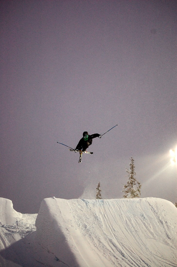 En trea mute i tanndås försäsongs hopp:). Foto: Pappa. Åkare: Jag.