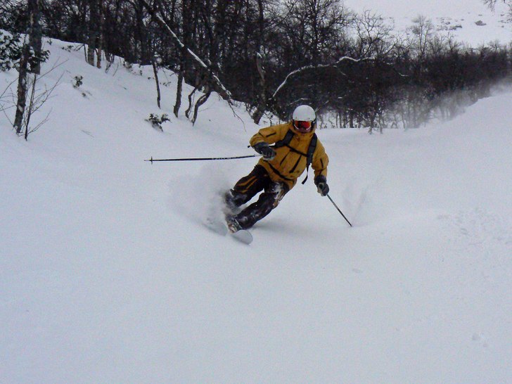 Norgesvängen med plusmeny.. Foto: Stefan Vikberg. Åkare: Janne Vikberg.