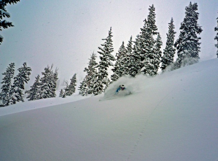 Deep Deep Pow!!. Foto: Robert Hortlund. Åkare: Henrik "Henke" Liljeqvist.