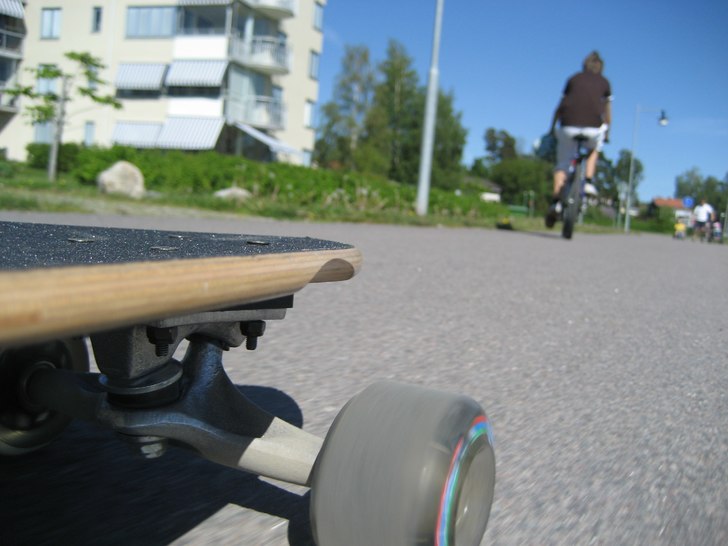 mer longboard. Foto: också jag. Åkare: jag.
