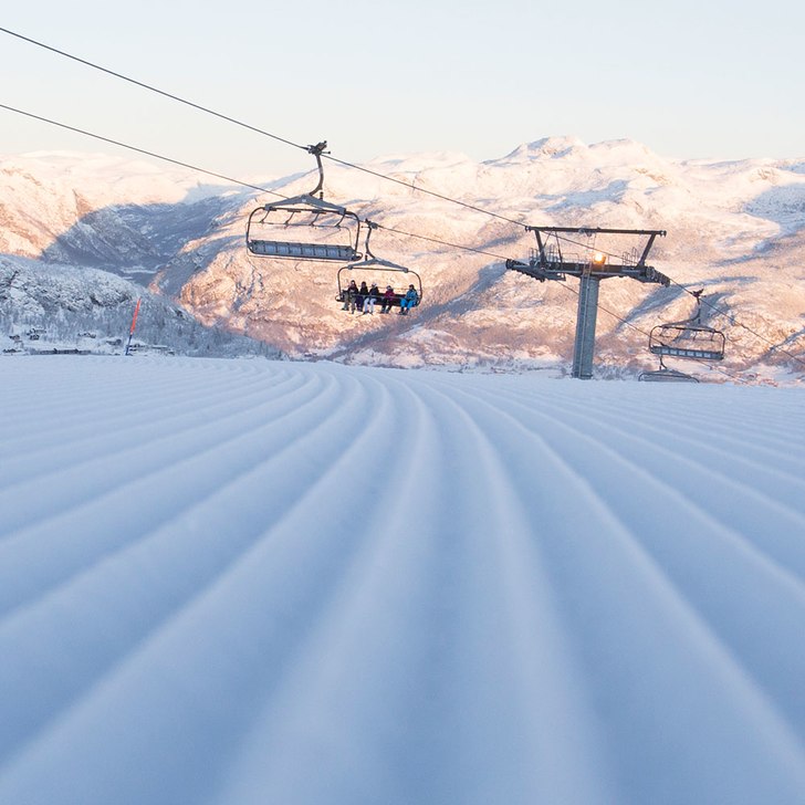 Fint vintervær i Hemsedal
Vinterværet er tilbake.