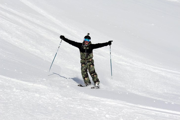 Sol & alperna ❄️🎿.