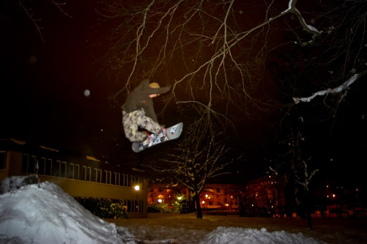 NKPG unOfficial big air tävlig, eller något anna. Foto: Hannes Larsson.