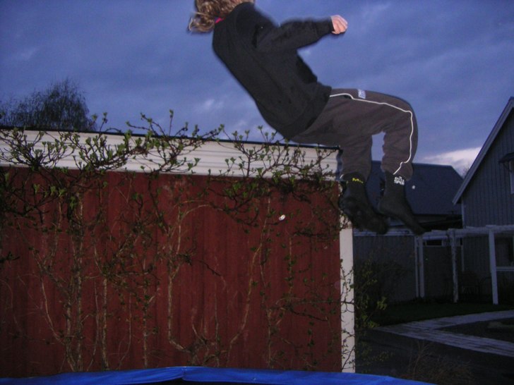 Jag på stutsmatta =). Foto: Kristoffer Krång. Åkare: Jonathan hvitman.