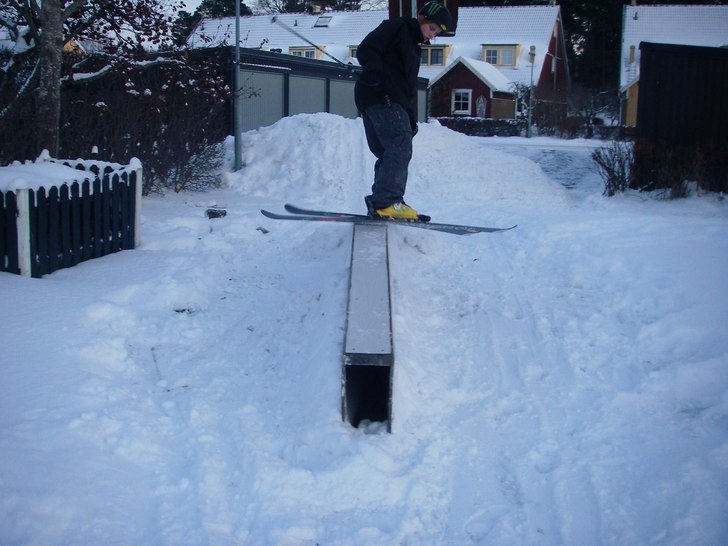 rail sess. Foto: falken. Åkare: jag.