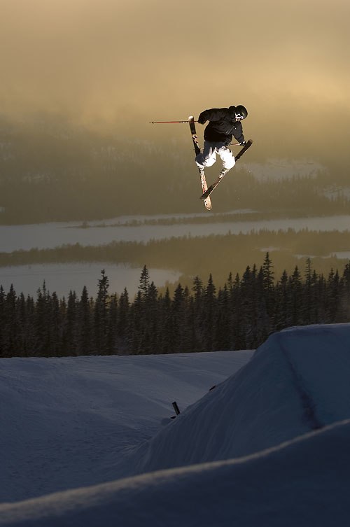 Ytterligare en ruta från Bräcke men fin fint lju. Foto: Jesper Molin. Åkare: ??.