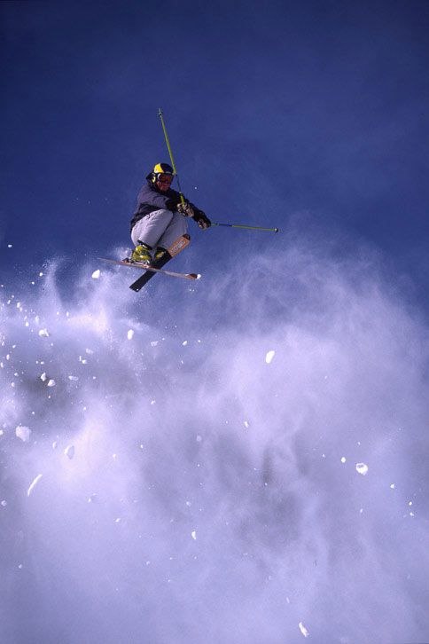Klas Rehnberg i Flegere i Chamonix . Foto: Fredrik Schenholm. Åkare: Klas Rehnberg.