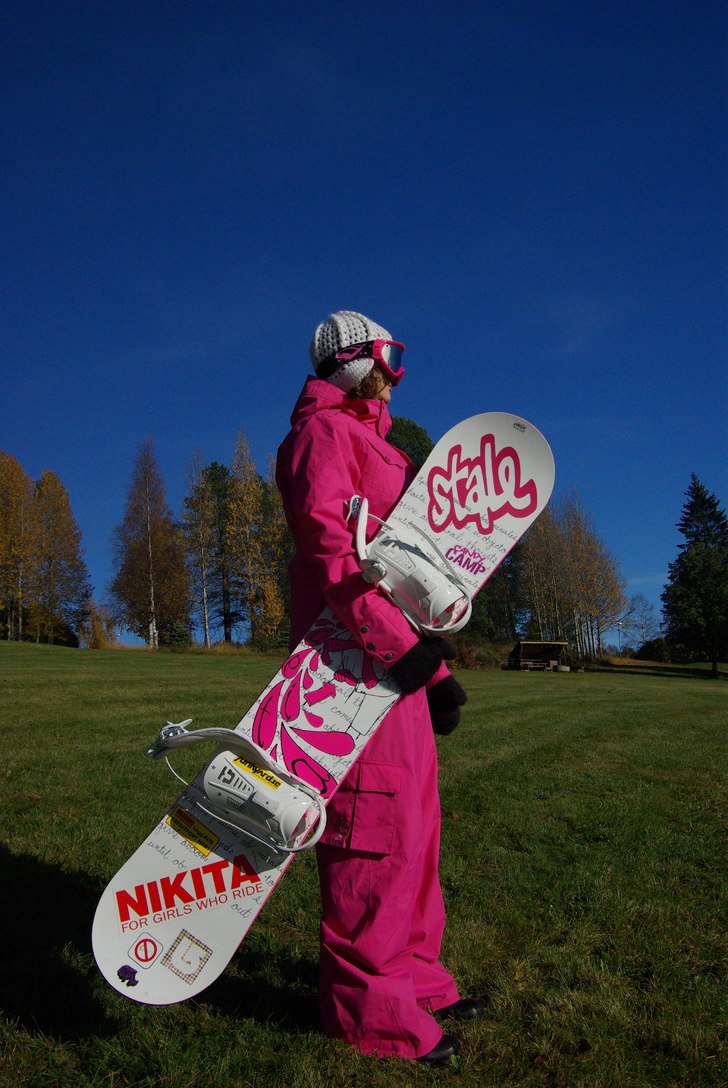 Jag väntar på snön.... Foto: Samuel Morén. Åkare: Sofia Ala.