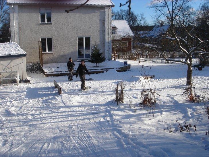 Backyard jibbing hoss frall!. Foto: Jag( calle). Åkare: Ingen.