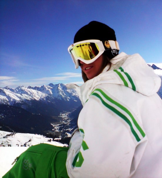 chillar på bergeeet. Foto: Anna Amrén. Åkare: Linda Fahlström.