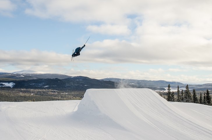 Tar luft i Funäsdalen. Foto: Joel Westlund. Åkare: Andreas Ojamäe.