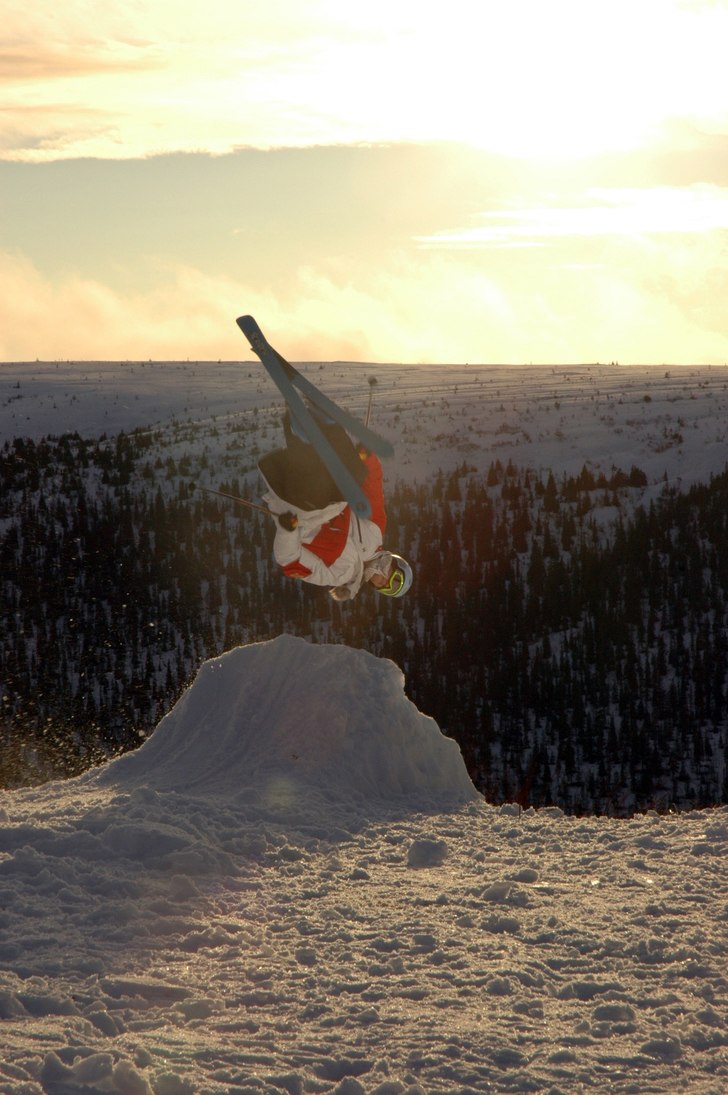 linkon :D första i år . Foto: vet ej. Åkare: Oskar strömberg.