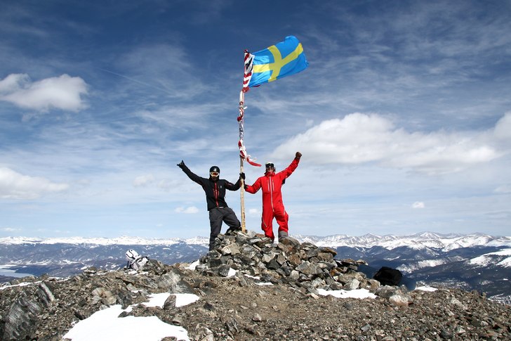 Foto: Sverker Högbom. Åkare: Joachim Andersson, Henrik Petersson.