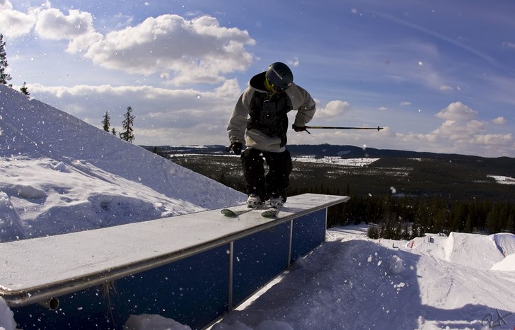 En till bild ifrån en riktigt bra helg i kläppen. Foto: Robin Andersson. Åkare: Sakarias Majander.