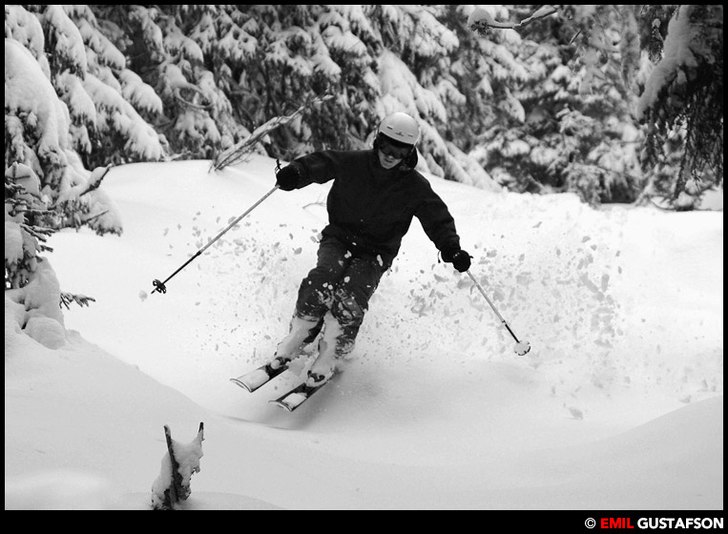 Bilden är tagen vecka 14 - 2006.. Foto: Emil Gustafson. Åkare: Andreas Johansson.