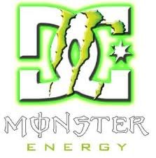 Foto: monster dc logo. Åkare: isak ceder.