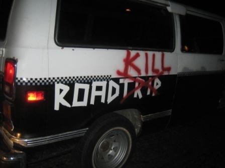 den oficiella roadtripp bilen. Foto: sebbe. Åkare: roadkill vanen.