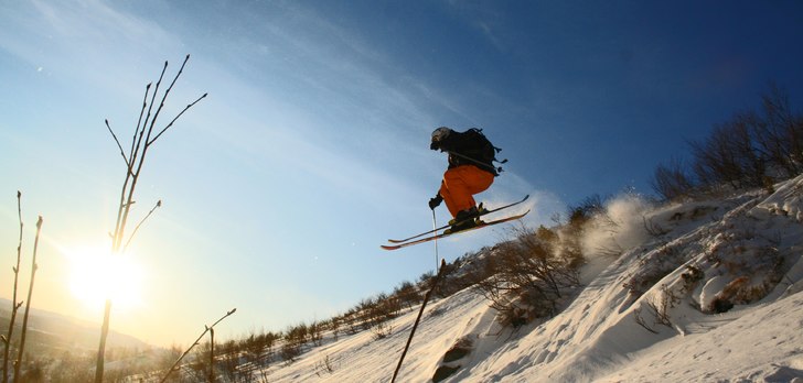 En ganska skön dag i Åre.. Foto: Jonas Blomqvist. Åkare: Erik Sundström.