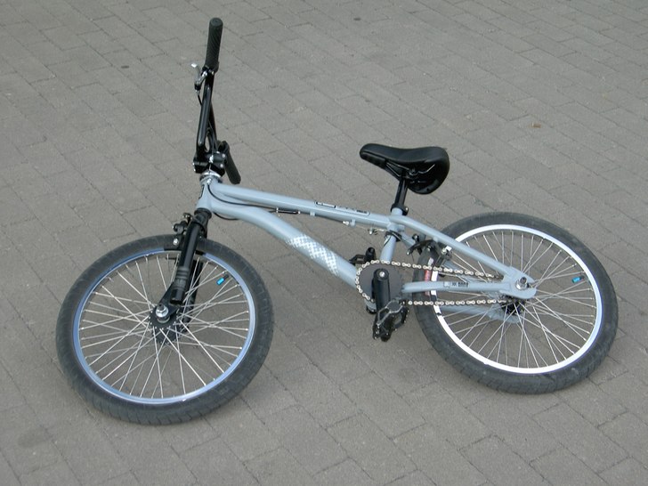 Min bmx. Foto: Anton.