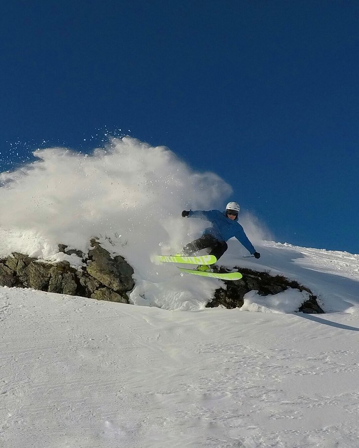 Kaldt og fint vintervêr og opne heisar.
Onsdag  m.