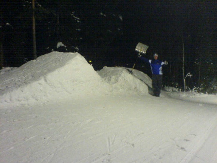Hopp för längdskidor. Ser lovande ut. Foto: Krille Hugosson.