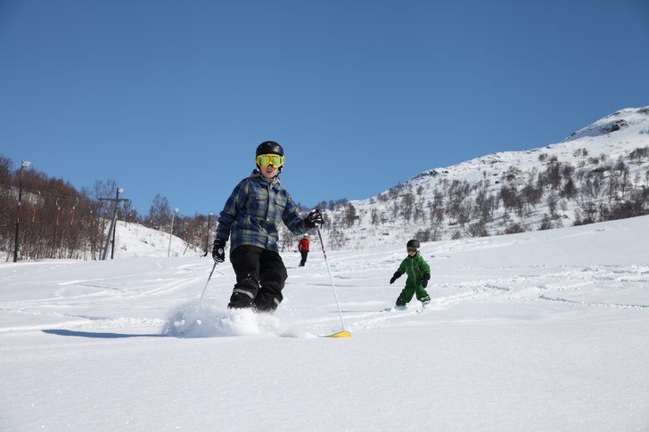 Haukelifjell Skisenter garanterer finne bakker fra.