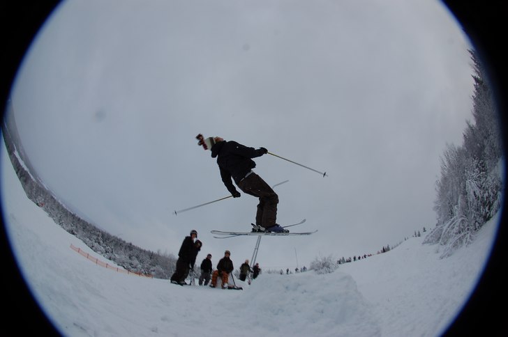 Viktor sätter switch bf. Foto: Daniel Eriksson. Åkare: Viktor Sandin.