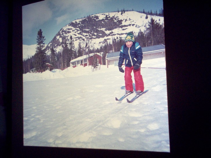 Foto: Mamma. Åkare: Jag själv.