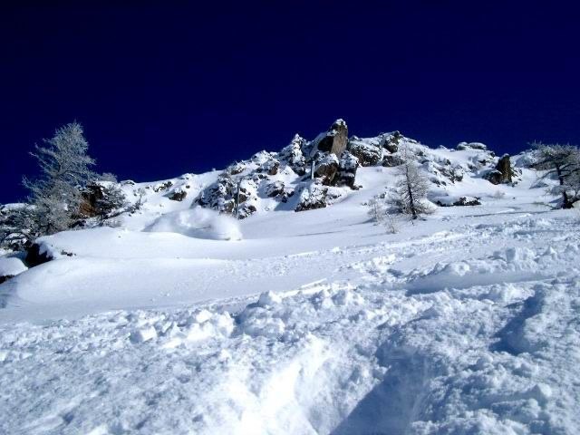 en hel del snö, fint väder.. hmm.. . Foto: Petteri Koste. Åkare: Henrik Mideroos.