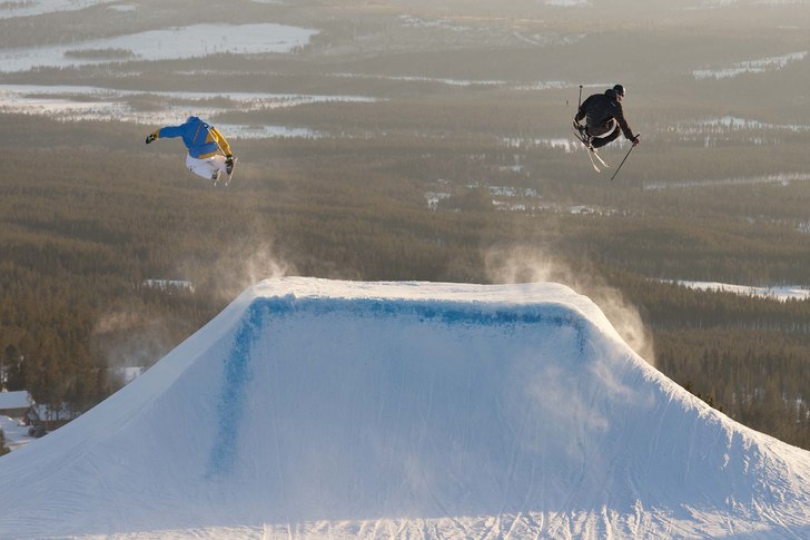 Mer bilder finns på www.birkemyr.blogg.se. Foto: Jonathan Birkemyr. Åkare: Fredrik Malmsten och Gustav Gradin.