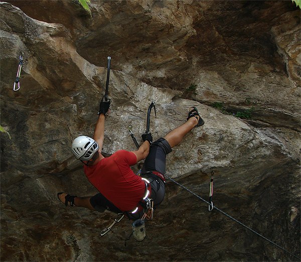 Undertecknad har fått tag på bästa träningsomr. Foto: Chiara. Åkare: Höstkul i Piemonte.