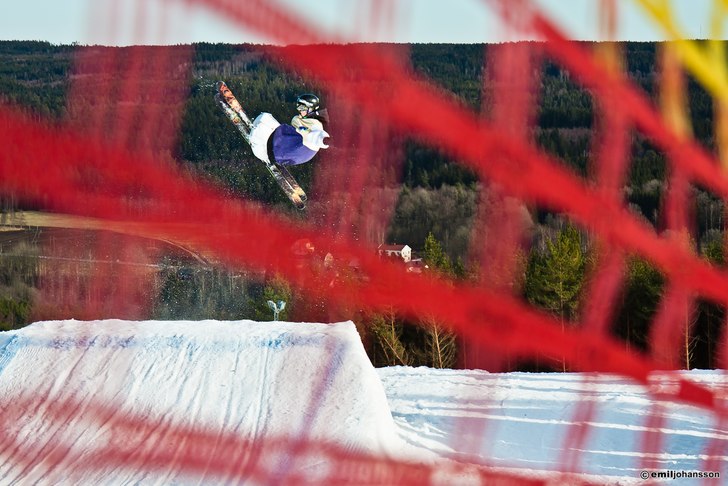 En av bilderna från Ulricehamns slopestyle 2012!. Foto: Emil Johansson. Åkare: Axel Gottfridsson.