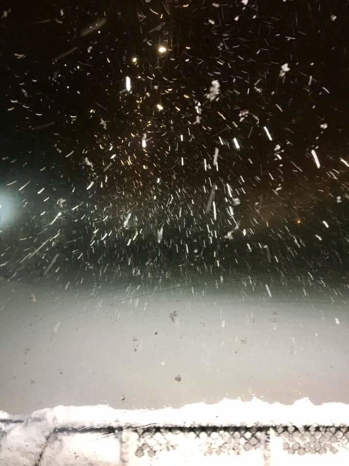 Herlig snøvær!
Endelig!.